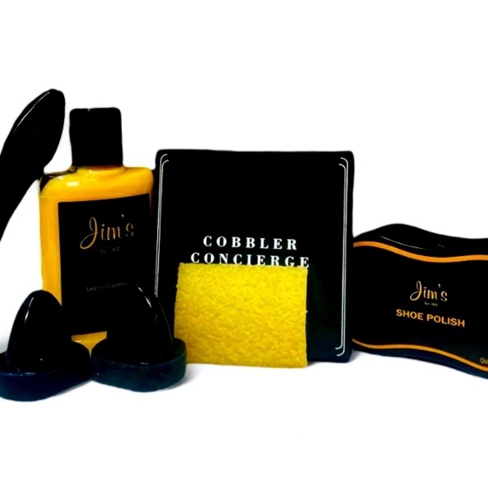 Jim's Leather Care Set with Water Repellent BUNDLE - Picture 1 of 6